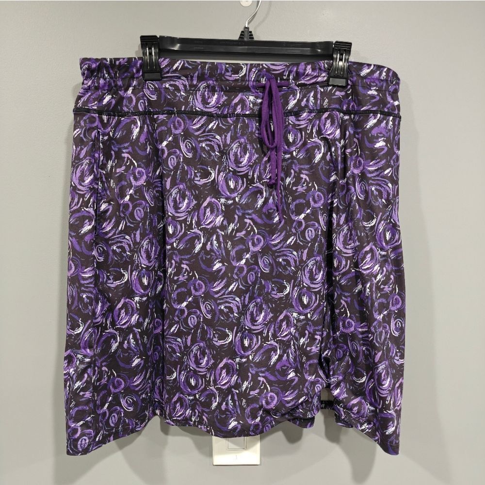 🐢 BlevonH 2X Purple Floral Golf Skirt With Built In Shorts ⛳